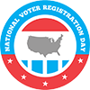 National Voter Registration Day logo