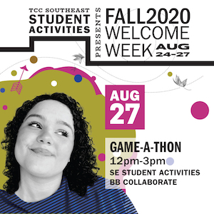 Welcome Back: Celebration “Game-a-thon” 12–3:00 p.m. BB Collaborate