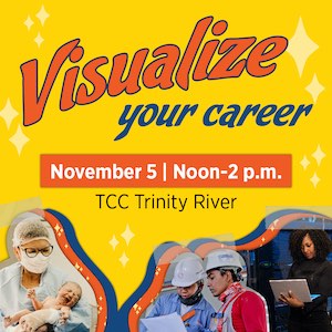 Visualize your Career — Nov. 5th at Noon–2 p.m.