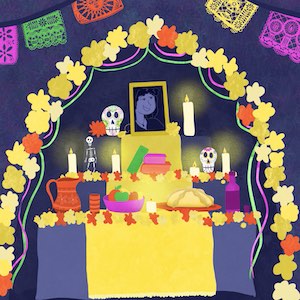 Day of the Dead Display