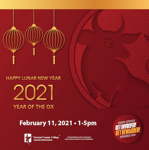 Lunar New Year Celebration—Feb. 11 from 1–5 p.m.