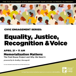 Civic Engagement Series: Equality, Justice, Recognition and Voice