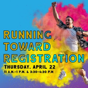 Running Towards Registration