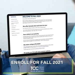 Enroll in Fall 2021 Classes with Confidence