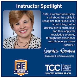 CTE Month — Lourdes Ramboa