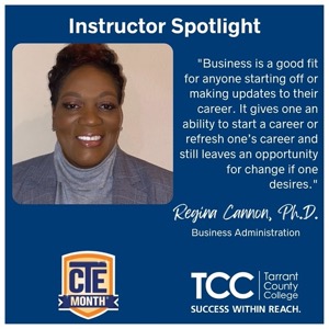 Instructor Spotlight—Regina Cannon