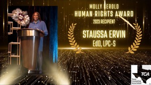 TCC Professor Wins Molly Gerold Human Rights Award