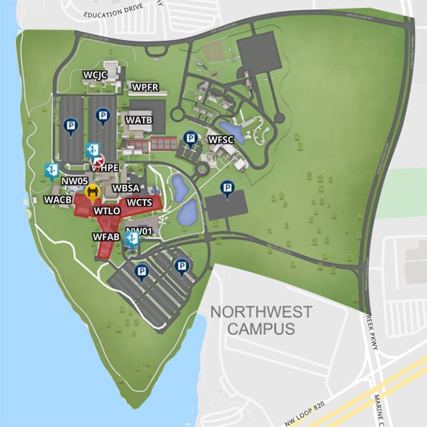 Nw Campus Construction Map 